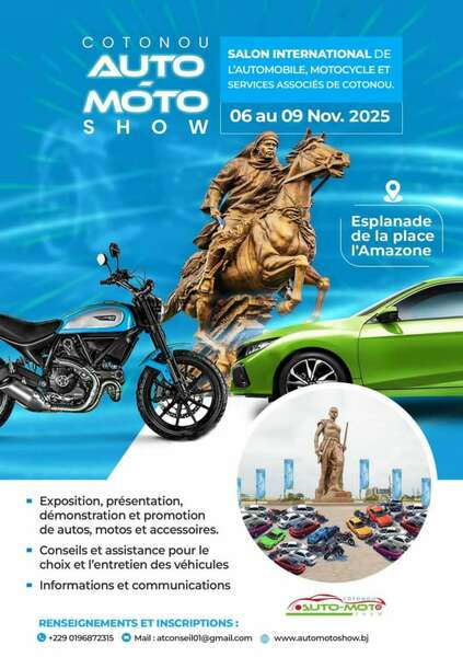 Le Gouvernement béninois aux côtés du Cotonou Auto Moto Show 2025